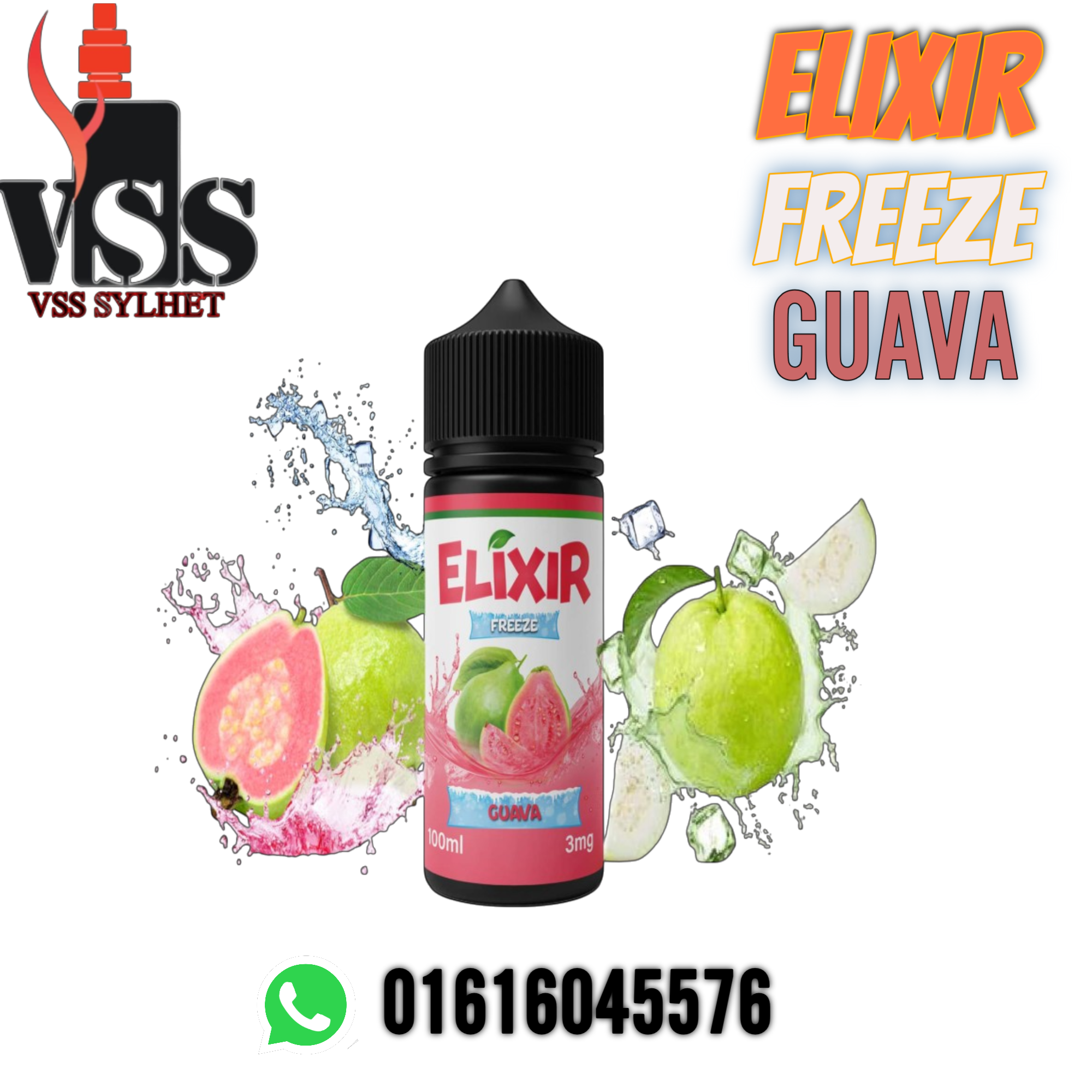Green Apple Freeze ELIXIR E LIQUID 100 ML